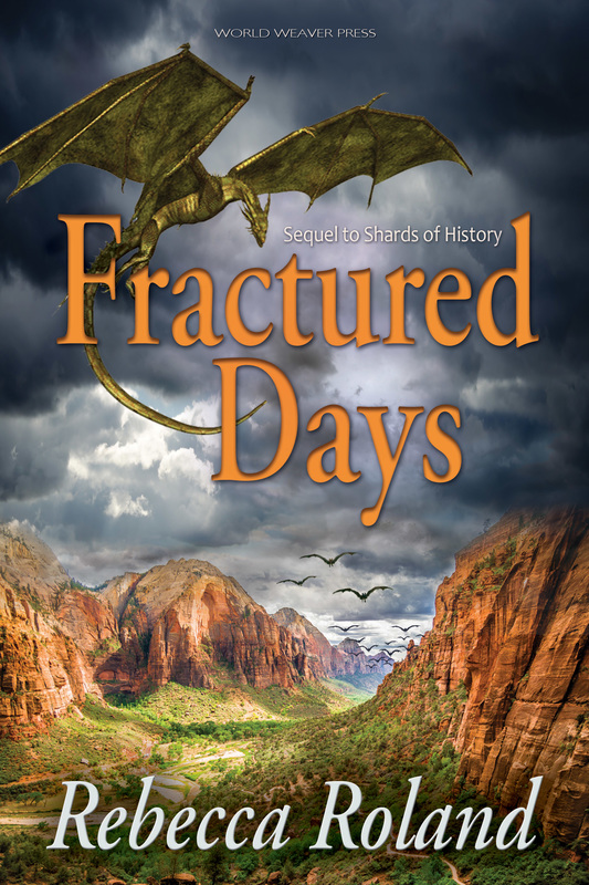 Fractured Days, Rebecca Roland, World Weaver Press, cover designed by Eileen Wiedbrauk